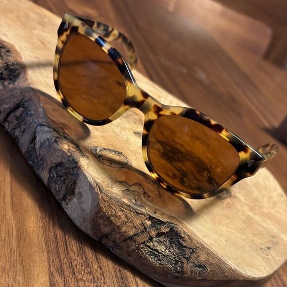 Prada Accessories - Prada Tortoise Shell Sunglasses